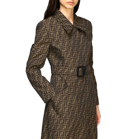 fendi women jackets|fendi women' s trench coats.